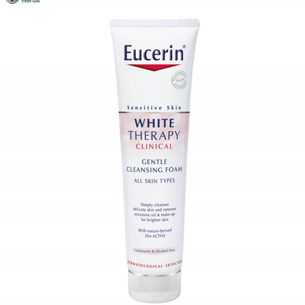 Sữa rửa mặt dịu nhẹ làm sáng da Eucerin White Therapy Cleansing Foam 150ml