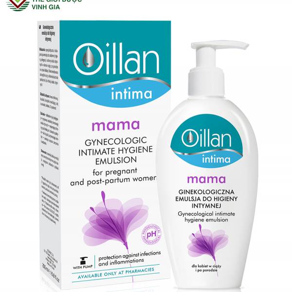 Oillan intima mama – Dung dịch vệ sinh phụ nữ, dùng khi đang mang thai và sau khi sinh