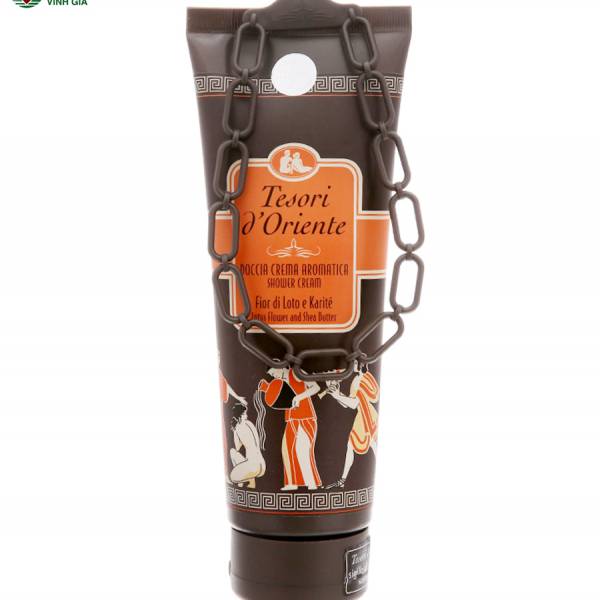 Sữa tắm nước hoa Tesori Lotus Flower And Acacia'S Milk hương sen 250ml