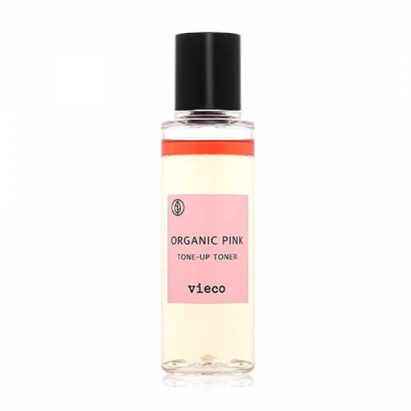 Nước hoa hồng dưỡng trắng Viceo Organic Pink Tone up Toner  100ml 